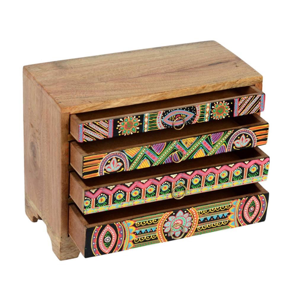 Komoda drewniana z szufladami - Zdjęcie 1