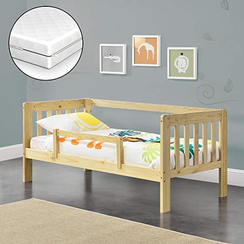 łóżko dziecięce z materacem - Zdjęcie 1